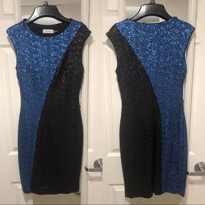 Calvin Klein sequin cocktail dress